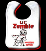 Lil Zombie Baby Bib