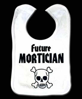 Future Mortician Baby Bib